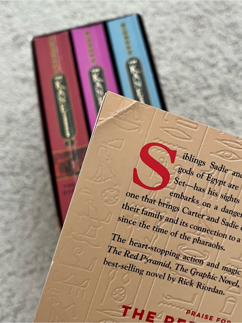Disney Rick Riordan Kane Chronicles Box Set - Egyptian Mythology - Picture 12 of 15